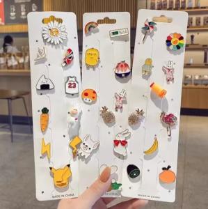 China Cute Ready Stock Metal Logo Design Custom Lapel Pins Manufactur Metal Custom Enamel Pin factory