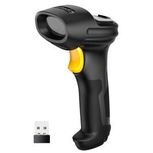 China High Scanning Speed Handfree 1D Wireless Barcode Scanner For Convenience Store factory