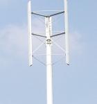 Multi Colors 3KW Vawt Generator 3 blades Vertical Wind Turbine Generator
