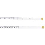 1.5M Soft Bespoke Clothing Tape Measure Vinyl Coated Fiberglass Material