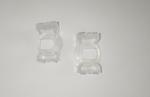 PP PE Transparent Injection Molding Parts Texture Polished Electroplating