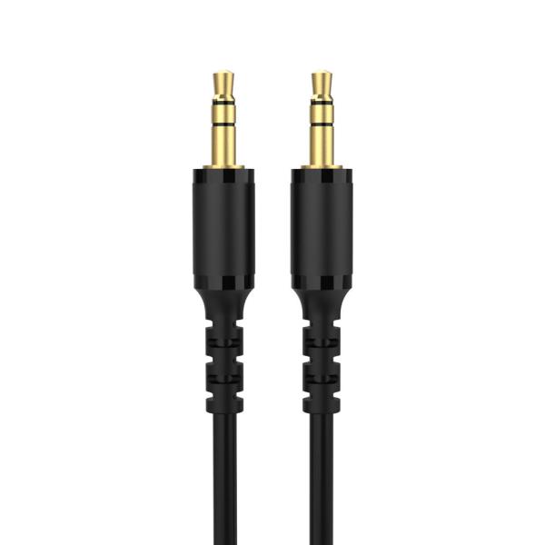 3.5mm Male To Male Stereo Aux Cord 3ft 1m Tangle Free Compatible With Headphone