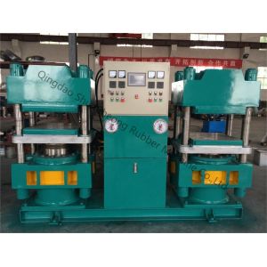 Silicone Rubber Machine For Swim Caps / Double Vulcanizing Press