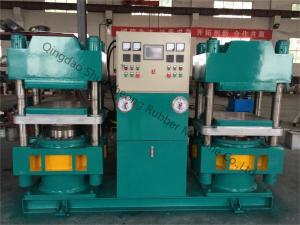 China Silicone Rubber Machine For Swim Caps / Double Vulcanizing Press factory