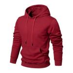 Custom Logo Oversized Sweatshirts Pullover Blank Plain Hoodies Unisex Cotton