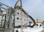 70KM/H GSE Portable Toilet Truck 4000L Sewage Tank