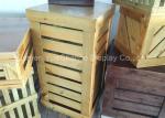 Window Display Decorations Custom Decorative Wood Crate Brand Store Decorative