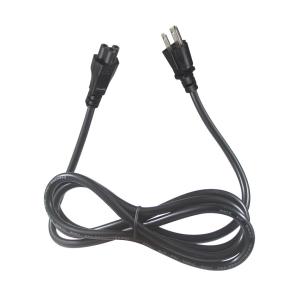 China IEC5 Female End 3prong AC Electric Power Cord 14AWG NEMA 5-15P Plug To IEC 320 C5 Socket on sale