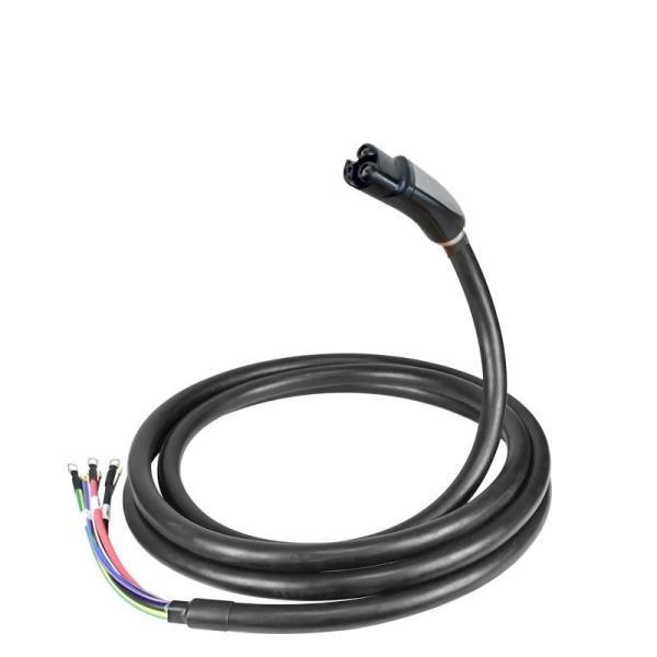 EV Charger Tesla Female Car Side 5m Cable DC 200A/250A/350A 350KW/400KW UL