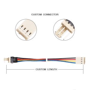 LED Backlit LVDS Cable Assembly Molex 0470541000 To 0470531000