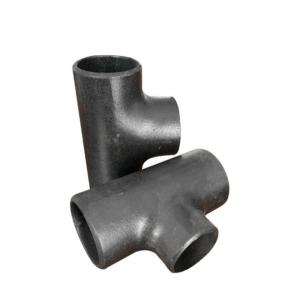 China ASME Butt Weld Equal Tee Sch Xxs Seamless Pipe Fittings factory