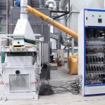 High Capacity Solar Grid Recycling Machine 2022 Technology 7500 kg Weight 200