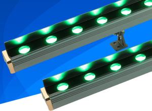China 18W 24W LED wall washer lamp outdoor waterproof linear light floor spot lights external wall with glare-shield factory