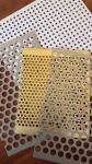 Aluminum Decorative Perforated Sheet Metal Black Green Golden Color For Ceiling