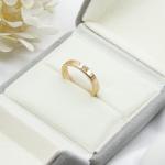 5pcs Titanium Wedding Ring Set Hug Adjustable Alloy Gold Moissanite Fashion