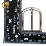 Sliver Double Pin Belt Buckle Fashion Style