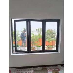 PrairieSong Grassland View Folding Window Framing Undulating Meadow Landscapes