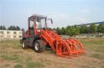 Supply China made 4WD 1.5ton 0.7m3 bucket meet Euro III front end small wheel