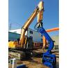 Buy cheap 265 Kn Force High Accuracy Hydraulic Pile Driver , 32 Mpa Sheet Pile Driving from wholesalers