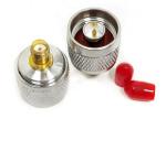 N Male To SMA Radio Frequency Connector Female Adapter 50 Ohm Impedance