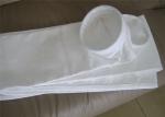 High Efficiency Fiberglass Filter Bag Needle Felt Pocket Type Heat Resistance