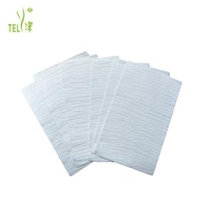 China 40*45cm 100% Woodpulp Scrim Reinforced Wipers factory