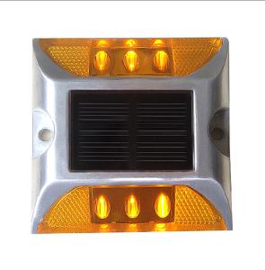 China High Brightness Solar Powered Road Studs Aluminum Led Cat Eye Reflective Mark factory