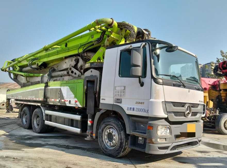 2019year 49meter Secondhand Mounted Concrete Pumping Machinery Equipment Used Concrete Pump Truck for Sale Price