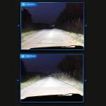 50000 Working Hours LED Fog Light for Other Switch Modes Motorcycle and Car
