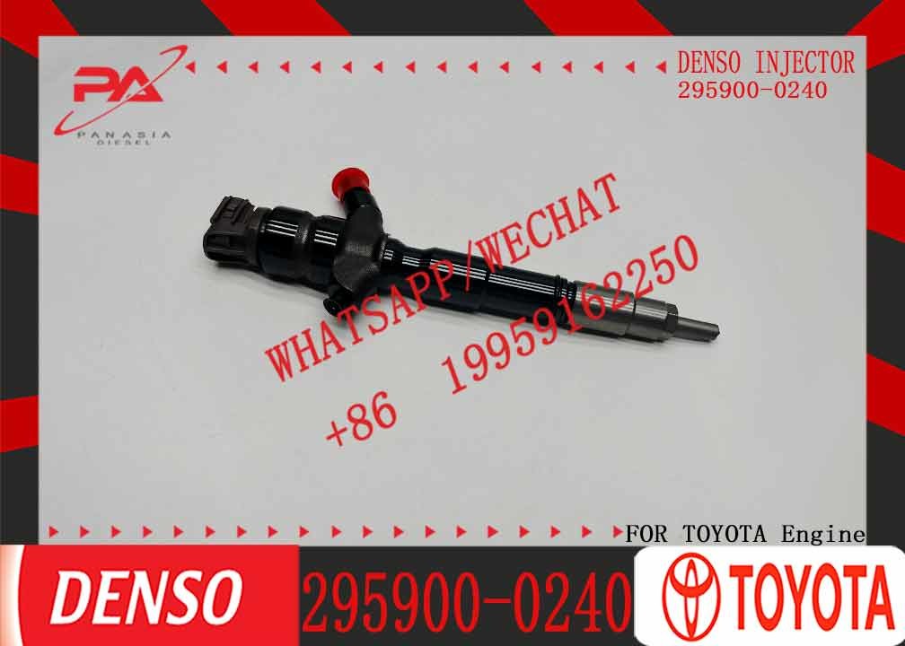 High Quality Common Rail Fuel Injector 23670-39455 295900-0240 For TOYOTA Hilux 1KD