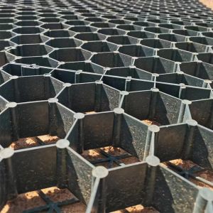 Ground Reinforcement Grids Gravel Plastic Grass Grid / Stabilizing Driveway