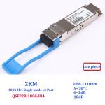 MPO LC Port 100g Qsfp28 Transceiver 0.1KM 2KM 10KM Distance