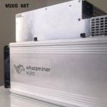 7nm Chips BTC Miner Machine MicroBT Whatsminer M20s 68T 3000W-3600W