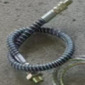 China HACI Brand Durable Tricycle Replacement Parts High Pressure Oil Pipe With Spring factory