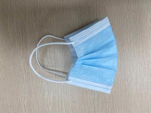 China Non Woven Civil Earloop Face Mask 1 Ply Meltblown / 2 Ply Nonwoven Material factory