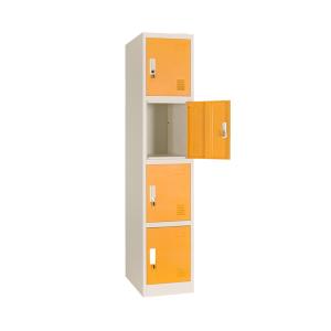 China Bedroom Home Locker Hanging Clothes Storage Cabinet Depot Metal Wardrobe factory