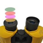 Porro Fixed Focus Binocular Telescopio For Bird Watching