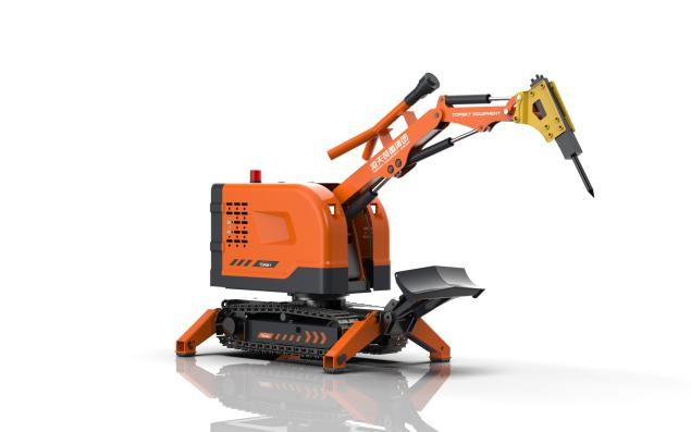 Fire Rescue Remote Controlled 100m Robotic Demolition Machine