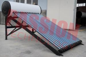 China Professional Heat Pipe Solar Water Heater With 20 Tubes Aluminum Reflector Frame factory