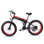 EU Quality 26x4.0 inch Fat Tire Folding E-Bike 1000W Motor 13AH Lithium Battery