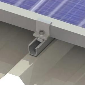 China Lightweight Photovoltaic End Clamp Solar Panel Anticorrosive factory