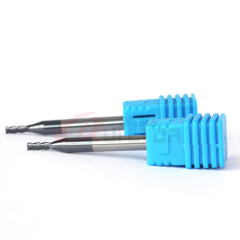 1/4" 2mm 4 Flute Solid Carbide End Mill Rod Square