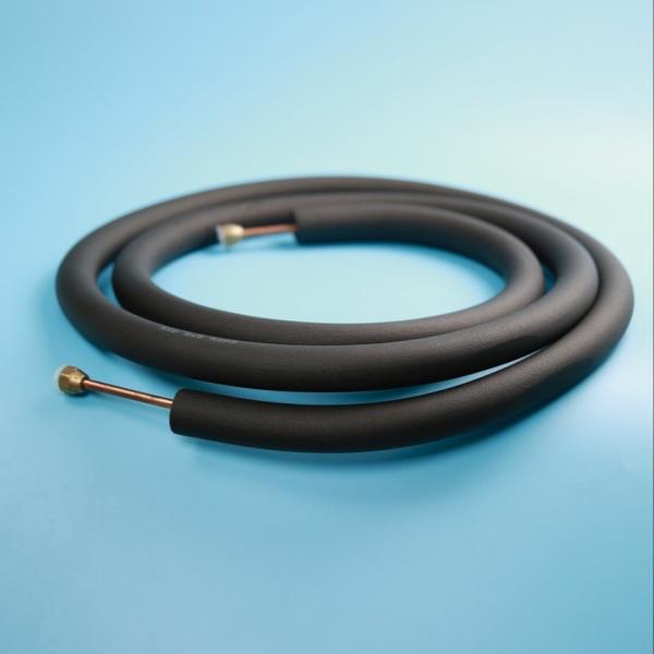 Copper & Aluminum AC Connection Pipe For Air Conditioners With Cotton Insulation