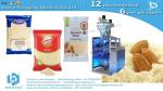 Wheat flour 2.5KG pouch packaging machine solution perfect connect with vacuum