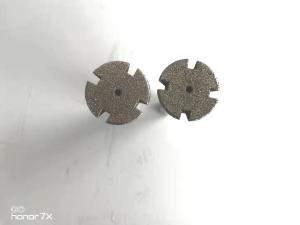 China Conical Shape Diamond Grinding Pins Diamond Grinding Bit Consistent Resistance factory