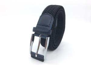 China Fashion Style Canvas Woven Elastic Stretch Belts For Men/Women/Junior Highquality Belt For Men factory