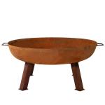 Portable Corten Steel Fire Pit Camping Corten Steel Bonfire Stoves Fire Bowl