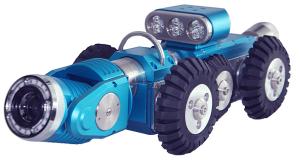 China Mini Robotic Crawler CCTV Pipe Inspection Equipment For DN 150mm-600mm Pipe factory