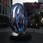 Custom Print Method Public Art Square Sculpture for Outdoor Decoration and