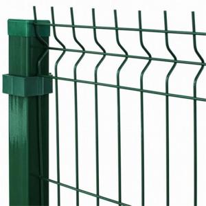 China Garden 3D Curved Wire Mesh Fence Q 235 Low Carbon Welded Wire Mesh factory